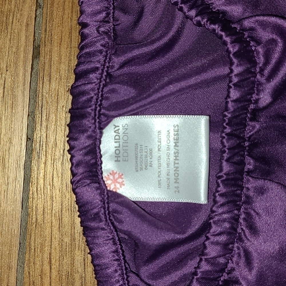 Gorgeous deep purple toddler dress 💜 - Picture 7 of 7